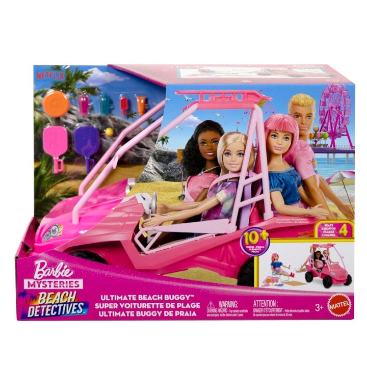 Barbie Mysteries strandbuggy (JFV68) i gruppen LEGETØJ, BØRN & BABY / Legetøj / Docks og tilbehør hos TP E-commerce Nordic AB (D27856)