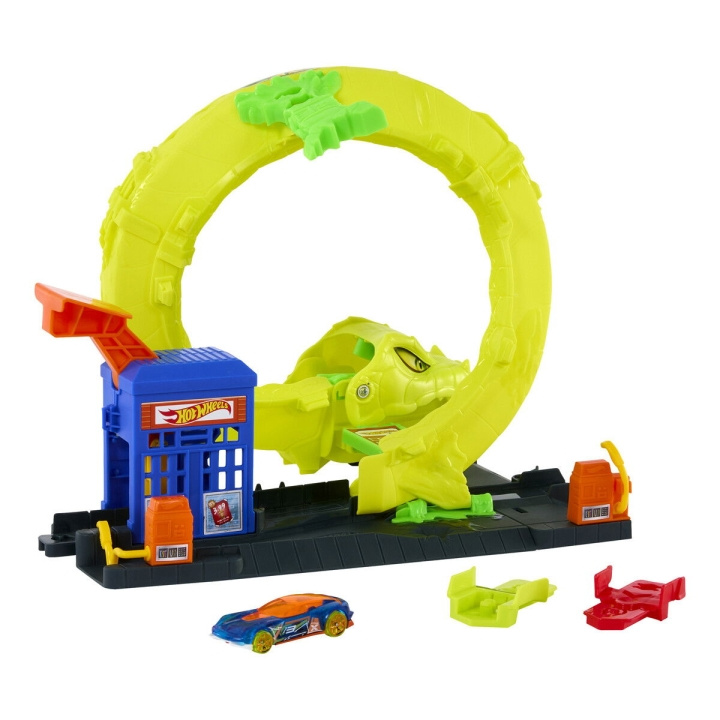 Hot Wheels City Snake Strike Attack (JBM63) i gruppen LEGETØJ, BØRN & BABY / Legetøj / Legetøjsbiler hos TP E-commerce Nordic AB (D27860)
