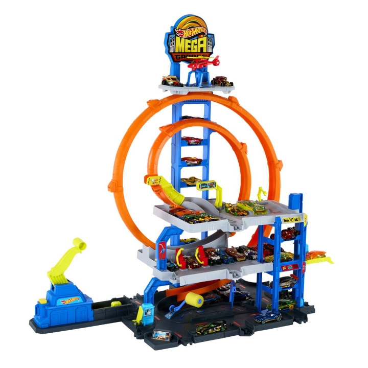 Hot Wheels City Mega Garage (JBM74) i gruppen LEGETØJ, BØRN & BABY / Legetøj / Legetøjsbiler hos TP E-commerce Nordic AB (D27861)