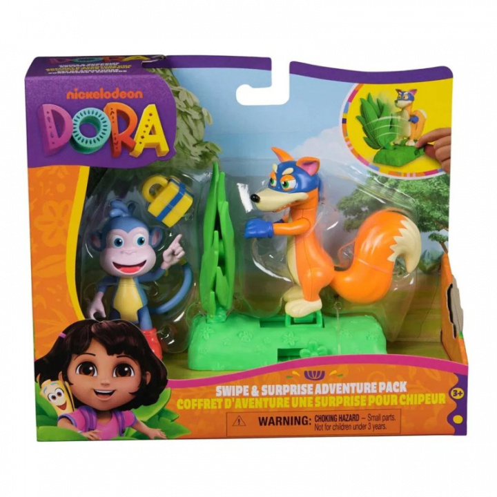 DORA The Explorer Adventure Pack - Boots & Swiper (6073672) i gruppen LEGETØJ, BØRN & BABY / Legetøj / Figurer, miniaturer og tilbehør hos TP E-commerce Nordic AB (D27863)