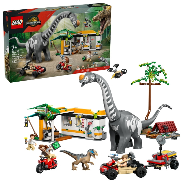 LEGO Raptor og titanosaurus på sporingsmission (6526384) i gruppen LEGETØJ, BØRN & BABY / Legetøj / Bygge legesager / Lego hos TP E-commerce Nordic AB (D27872)