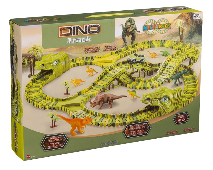 Dino Multitrack 240 stk (41763) i gruppen LEGETØJ, BØRN & BABY / Legetøj / Legetøjsbiler hos TP E-commerce Nordic AB (D27878)