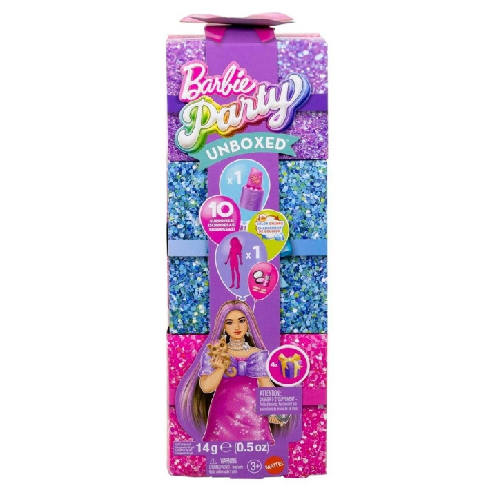 Barbie Glam Party Unboxed Pink Curvy Doll (JFY67) i gruppen LEGETØJ, BØRN & BABY / Legetøj / Docks og tilbehør hos TP E-commerce Nordic AB (D27882)