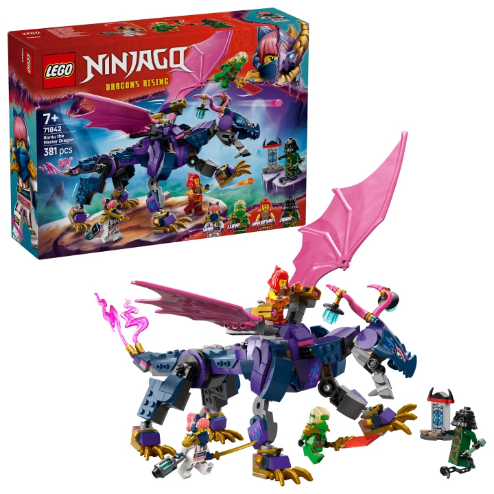 LEGO Ninjago - Rontu, mesterdragen (71842) i gruppen LEGETØJ, BØRN & BABY / Legetøj / Bygge legesager / Lego hos TP E-commerce Nordic AB (D27891)