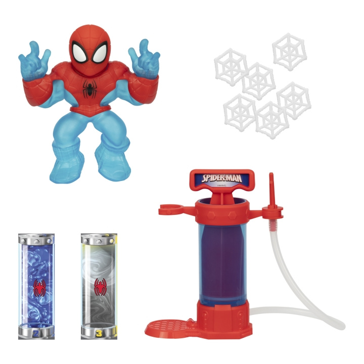 Goo Jit Zu Hero Creator Spiderman (43003) i gruppen LEGETØJ, BØRN & BABY / Legetøj / Figurer, miniaturer og tilbehør hos TP E-commerce Nordic AB (D27899)