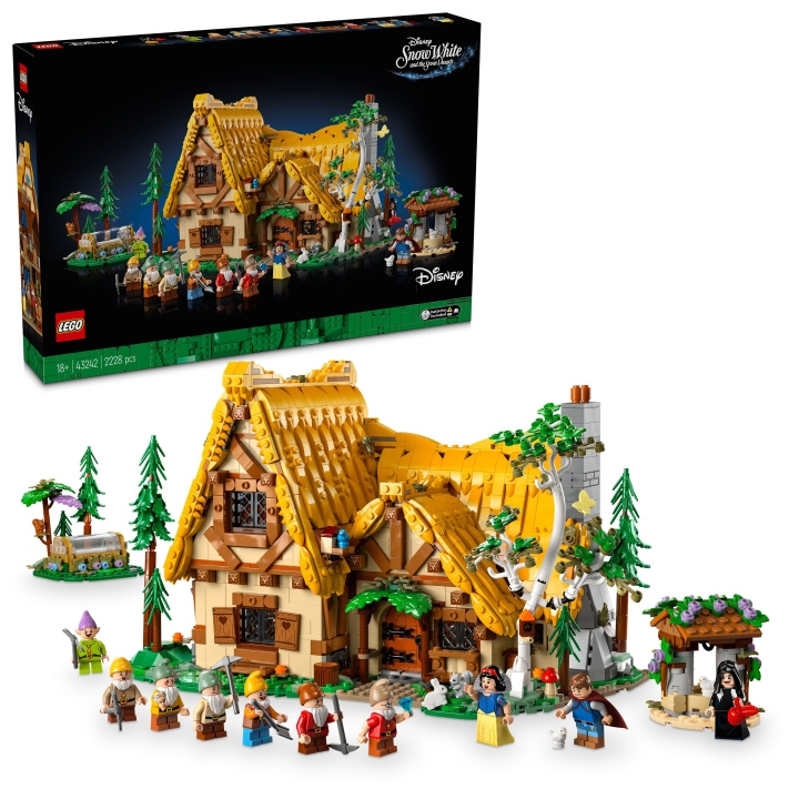 LEGO Disney - Snehvide og de syv dværges hytte (43242.) i gruppen LEGETØJ, BØRN & BABY / Legetøj / Bygge legesager / Lego hos TP E-commerce Nordic AB (D27913)