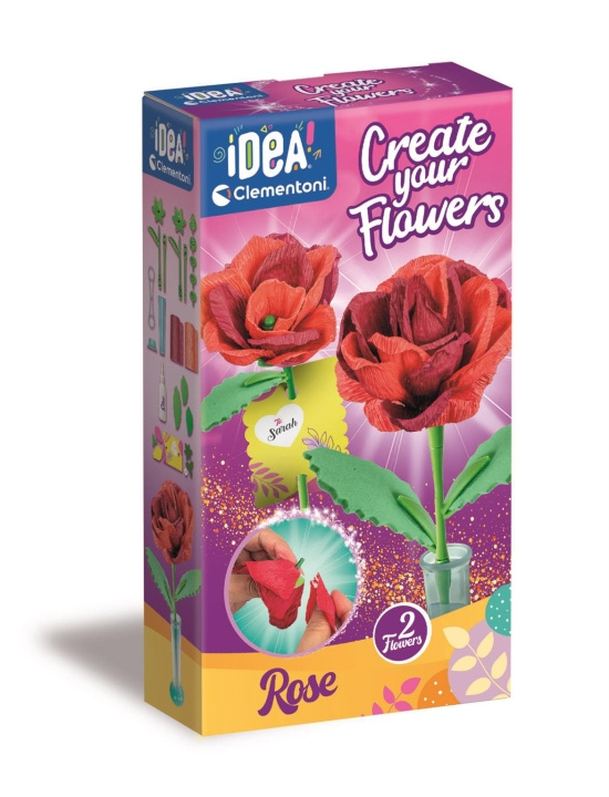 Clementoni Lille duftende blomst - rose (I-18168) i gruppen LEGETØJ, BØRN & BABY / Legetøj / Hobbyartikler hos TP E-commerce Nordic AB (D27926)