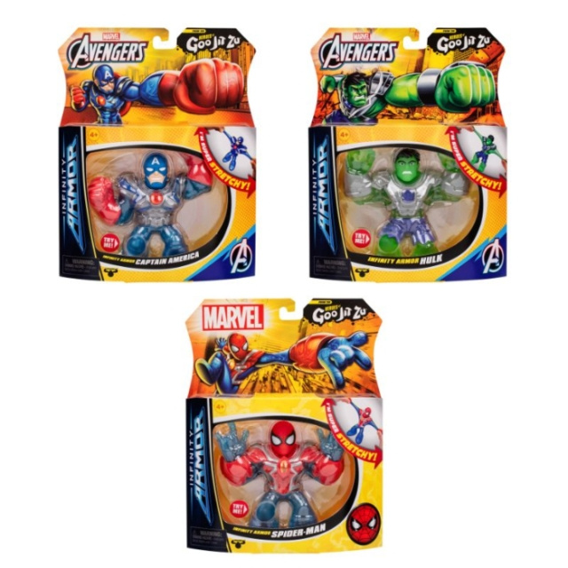 Goo Jit Zu Marvel S11 sortiment (42995) i gruppen LEGETØJ, BØRN & BABY / Legetøj / Figurer, miniaturer og tilbehør hos TP E-commerce Nordic AB (D27929)