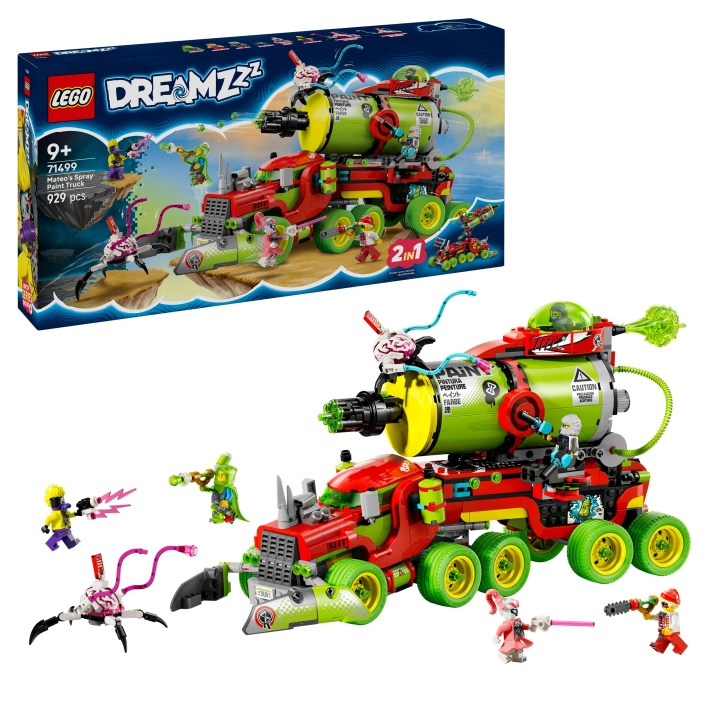 LEGO DREAMZzz - Mateos sprøjtemalingsbil (71499) i gruppen LEGETØJ, BØRN & BABY / Legetøj / Bygge legesager / Lego hos TP E-commerce Nordic AB (D27933)