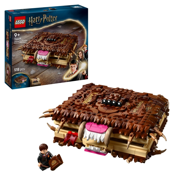 LEGO Harry Potter TM - Chomping Monster Book of Monsters (76449) i gruppen LEGETØJ, BØRN & BABY / Legetøj / Bygge legesager / Lego hos TP E-commerce Nordic AB (D27934)