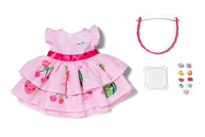 BABY Born Kjole med pinplay 43 cm (837269) i gruppen LEGETØJ, BØRN & BABY / Legetøj / Docks og tilbehør hos TP E-commerce Nordic AB (D27979)