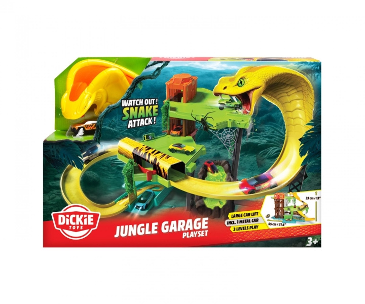 Dickie Toys Jungle Garage (203338000) i gruppen LEGETØJ, BØRN & BABY / Legetøj / Legesæt hos TP E-commerce Nordic AB (D27987)