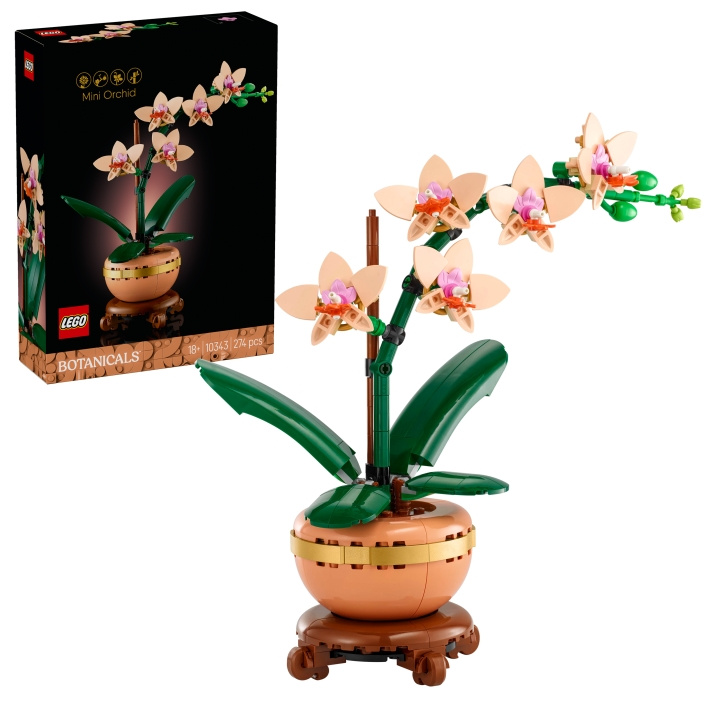 LEGO Botaniske planter - Mini orkidé (10343) i gruppen LEGETØJ, BØRN & BABY / Legetøj / Bygge legesager / Lego hos TP E-commerce Nordic AB (D28009)
