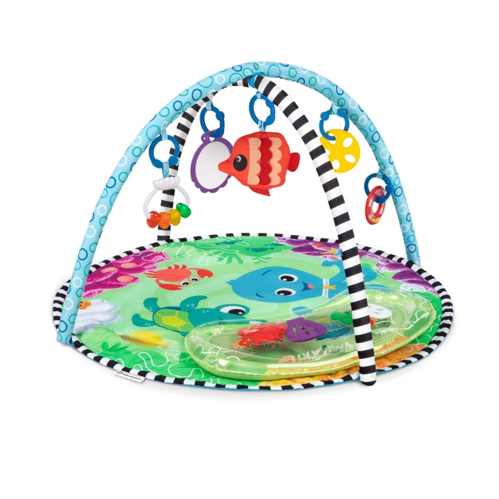 Baby Einstein Sea Floor Explorers™ 2-i-1 vandmåtte legegym - (BE-12807) i gruppen LEGETØJ, BØRN & BABY / Babyleg (0-3 år) / Aktivitetslegetøj hos TP E-commerce Nordic AB (D28011)