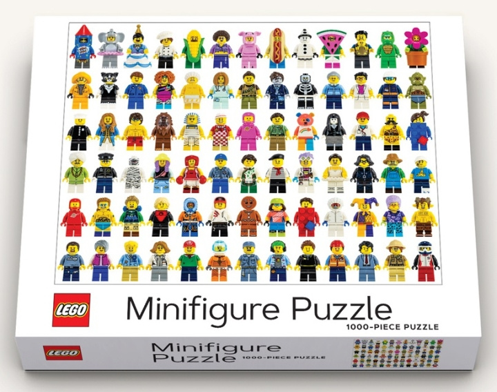 LEGO MiniFigure Puzzle 1000+ (4013116-182278-14) i gruppen LEGETØJ, BØRN & BABY / Legetøj / børns puslespil hos TP E-commerce Nordic AB (D28012)