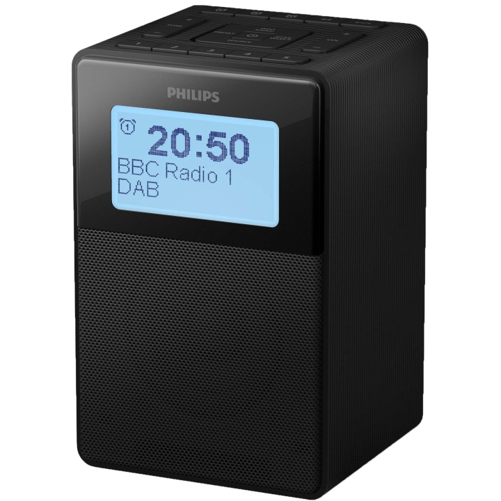 Philips Radio DAB+/FM Bluetooth TAR5100/10 Svart i gruppen HJEMMEELEKTRONIK / Lyd & billede / Hjemmebiograf, HiFi & Bærbar / Radio og vækkeure / Radio hos TP E-commerce Nordic AB (D28021)