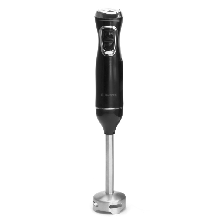 Champion Stavmixer 600W STM300 Rostfri/Svart i gruppen HJEM, HUS & HAVE / Husholdningsapparater / Foodprocessor og køkkenassistenter / Stavblender hos TP E-commerce Nordic AB (D28025)