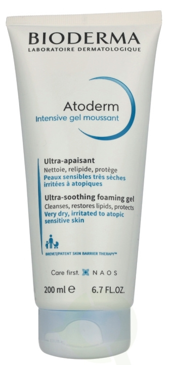 Bioderma Atoderm Intensive Gel Moussant 200 ml i gruppen SKØNHED & HELSE / Hudpleje / Ansigt / Dagcreme hos TP E-commerce Nordic AB (D28157)