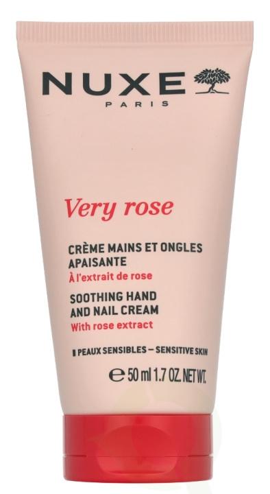 Nuxe Very Rose Hand and Nail Cream 50 ml i gruppen SKØNHED & HELSE / Manicure / pedicure / Håndcreme hos TP E-commerce Nordic AB (D28213)