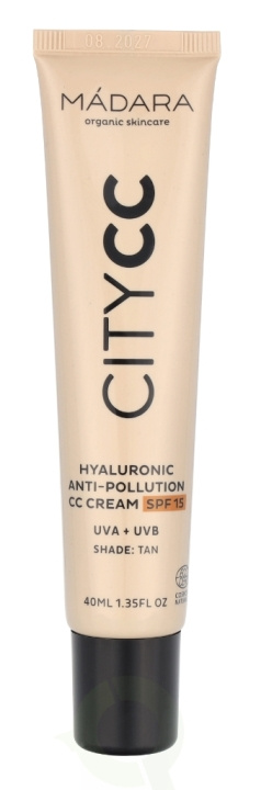 Madara Citycc Anti-Pollution Hyaluronic Cream CC SPF 40 ml 15 Tan i gruppen SKØNHED & HELSE / Hudpleje / Ansigt / Dagcreme hos TP E-commerce Nordic AB (D28277)