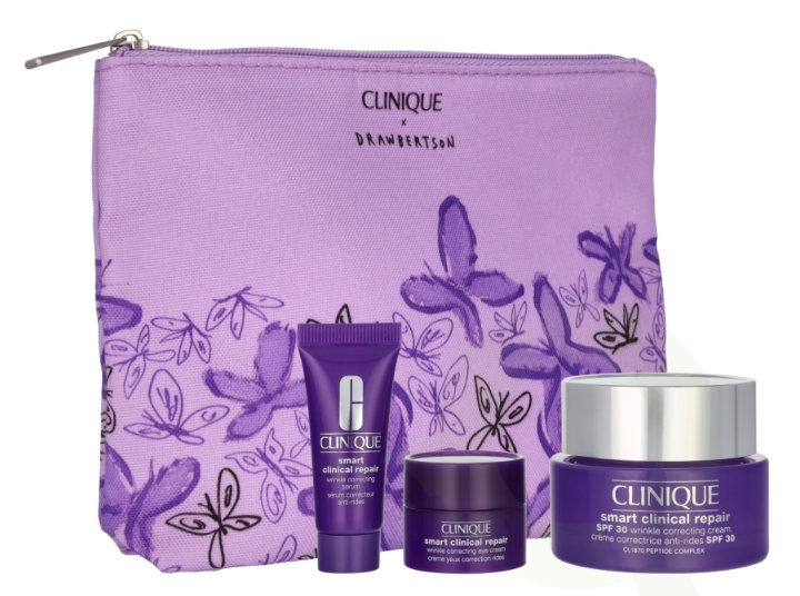 Clinique Smart Clinical Repair Serum Anti-Aging Giftset 65 ml Cream 50 ml/Serum 10 ml/Eye Cream 5 ml i gruppen SKØNHED & HELSE / Hudpleje / Ansigt / Hudserum hos TP E-commerce Nordic AB (D28294)
