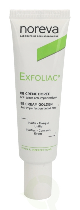 Noreva Exfoliac BB Cream 30 ml Golden i gruppen SKØNHED & HELSE / Hudpleje / Ansigt / Dagcreme hos TP E-commerce Nordic AB (D28325)