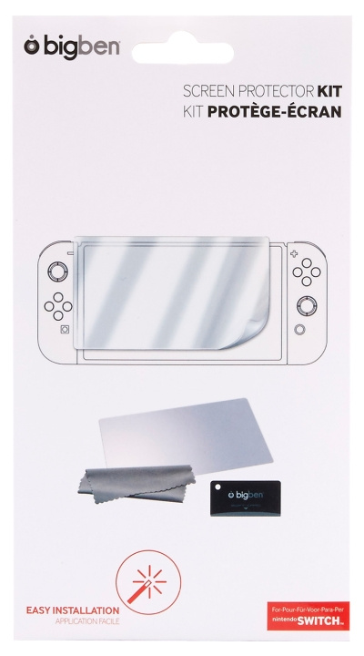 NACON Big Ben Nintendo Switch Tablet Beskyttelsesfilm /Nintendo Switch i gruppen HJEMMEELEKTRONIK / Spilkonsoller og tilbehør / Nintendo Switch hos TP E-commerce Nordic AB (D28365)