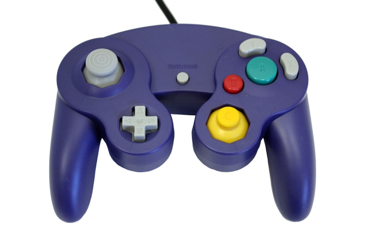 Retro-Bit Gamecube Controller Purple USB til pc i gruppen HJEMMEELEKTRONIK / Spilkonsoller og tilbehør / Nintendo GameCube hos TP E-commerce Nordic AB (D28370)