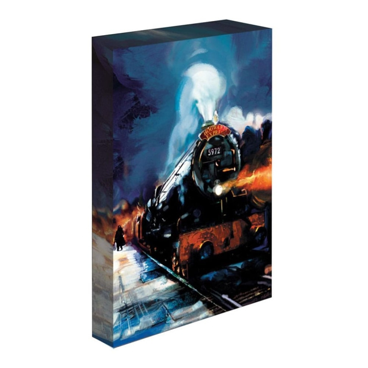 Pyramid International Lysende lærred Harry Potter (Hogwarts Express) 30x40 i gruppen SPORT, FRITID & HOBBY / Sjove gadgets / Samlergenstande hos TP E-commerce Nordic AB (D28378)