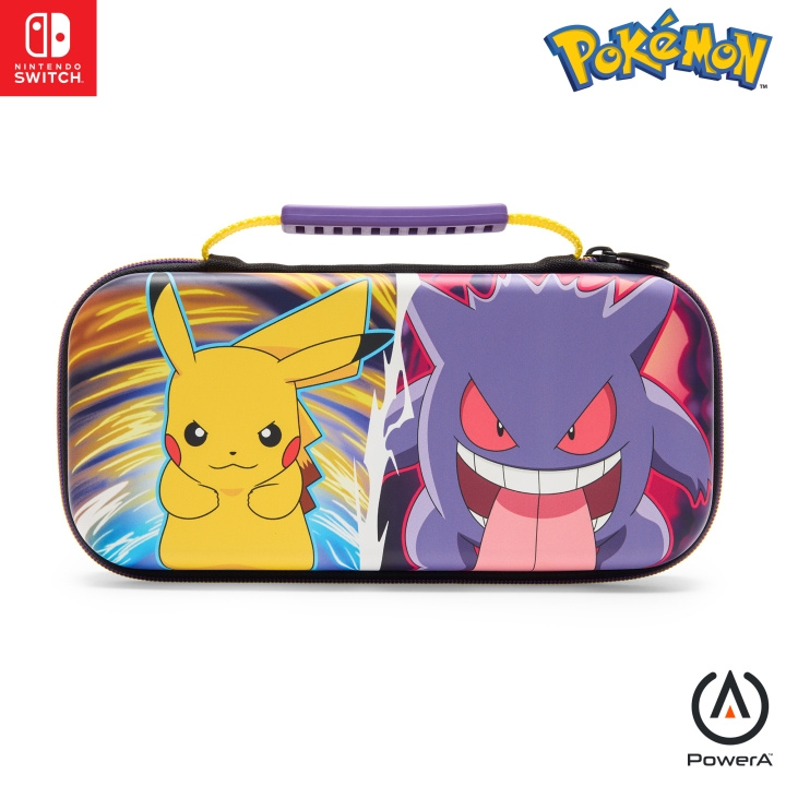 PowerA Beskyttelsesetui - Pikachu vs. Gengar/ Nintendo Switch/ Lite i gruppen HJEMMEELEKTRONIK / Spilkonsoller og tilbehør / Nintendo Switch hos TP E-commerce Nordic AB (D28391)