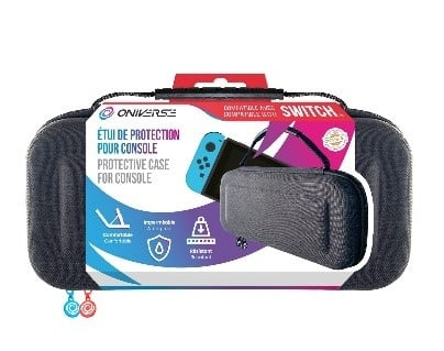 Oniverse Bæretaske - Grå i gruppen HJEMMEELEKTRONIK / Spilkonsoller og tilbehør / Nintendo Switch hos TP E-commerce Nordic AB (D28397)