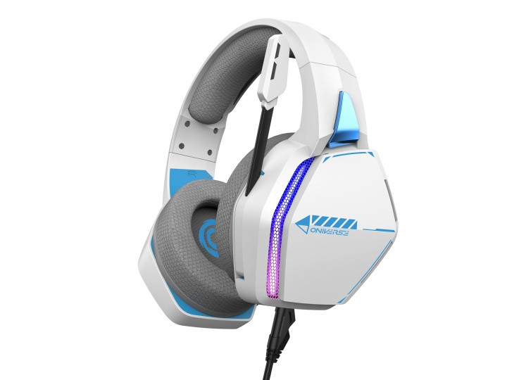 Oniverse Gaming-headset Nebula - arktisk hvid i gruppen COMPUTERTILBEHØR / GAMING / Headset hos TP E-commerce Nordic AB (D28400)