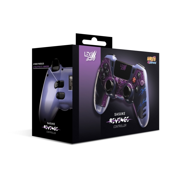 Lexip Sasuke Controller Design By Tsume - Naruto Shippuden i gruppen HJEMMEELEKTRONIK / Spilkonsoller og tilbehør / Nintendo Switch hos TP E-commerce Nordic AB (D28414)