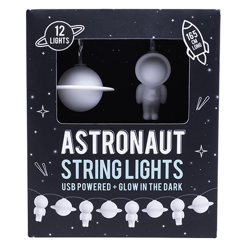 Fizz Creations Astronaut-lyskæder - lyser i mørket i gruppen HJEMMEELEKTRONIK / Lys / LED-kæder hos TP E-commerce Nordic AB (D28435)