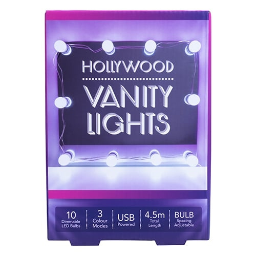 Fizz Creations Hollywood forfængelighedslamper i gruppen HJEMMEELEKTRONIK / Lys / LED-kæder hos TP E-commerce Nordic AB (D28436)