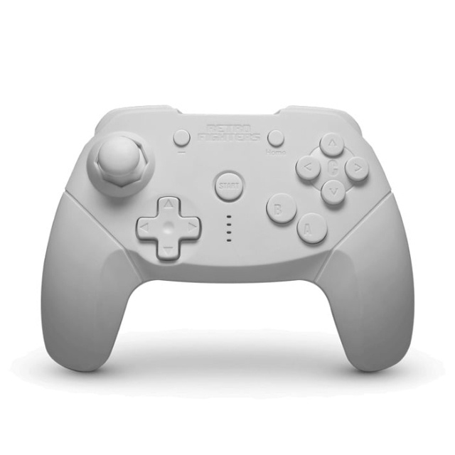 Retro-Fighters Brawler64 Bluetooth NSO - Hvid i gruppen HJEMMEELEKTRONIK / Spilkonsoller og tilbehør / Nintendo Switch hos TP E-commerce Nordic AB (D28445)