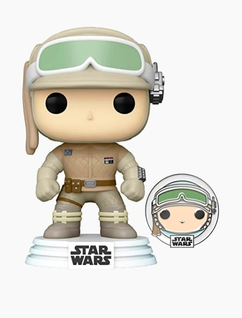 Funko Pop! SW - Luke Skywalker (Hoth) med nål i gruppen SPORT, FRITID & HOBBY / Sjove gadgets / Samlergenstande hos TP E-commerce Nordic AB (D28504)