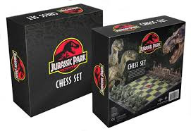 Noble Collection Jurassic Park skakspil i gruppen SPORT, FRITID & HOBBY / Sjove gadgets / Samlergenstande hos TP E-commerce Nordic AB (D28554)