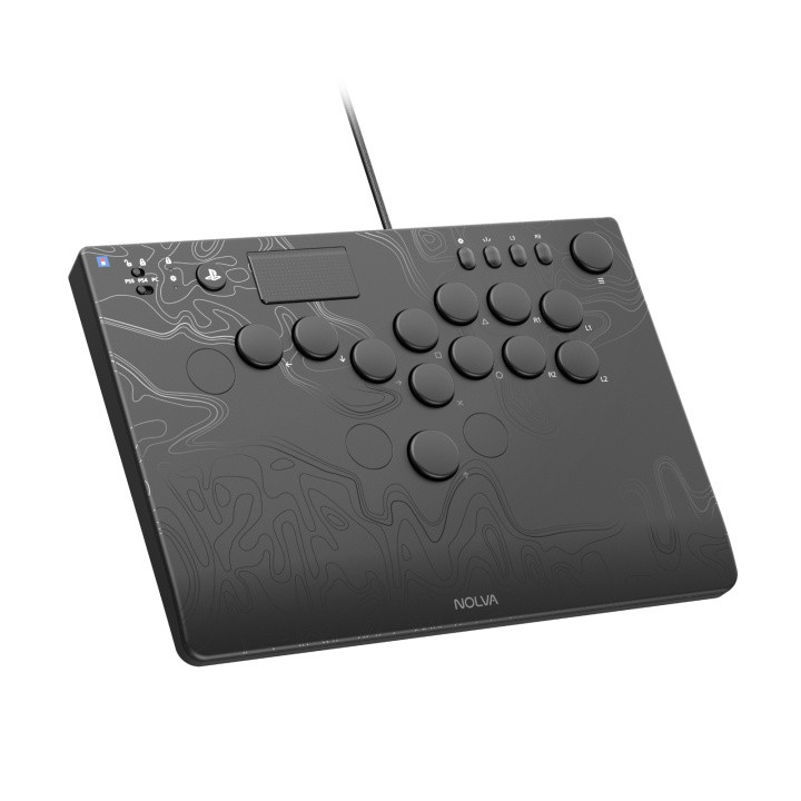 Hori NOLVA mekanisk arkadecontroller med alle knapper - PlayStation 5 i gruppen HJEMMEELEKTRONIK / Spilkonsoller og tilbehør / Sony PlayStation 5 hos TP E-commerce Nordic AB (D28581)