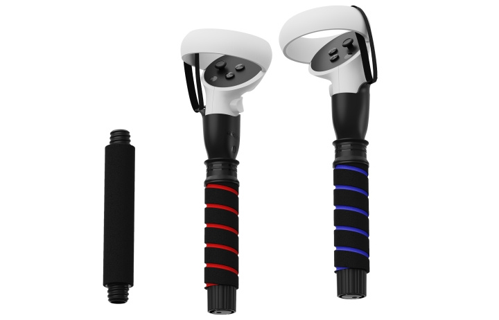 Maxx Tech VR Beat Saber Meta Quest 2&3/3S i gruppen HJEMMEELEKTRONIK / Spilkonsoller og tilbehør / Sony PlayStation 5 hos TP E-commerce Nordic AB (D28625)
