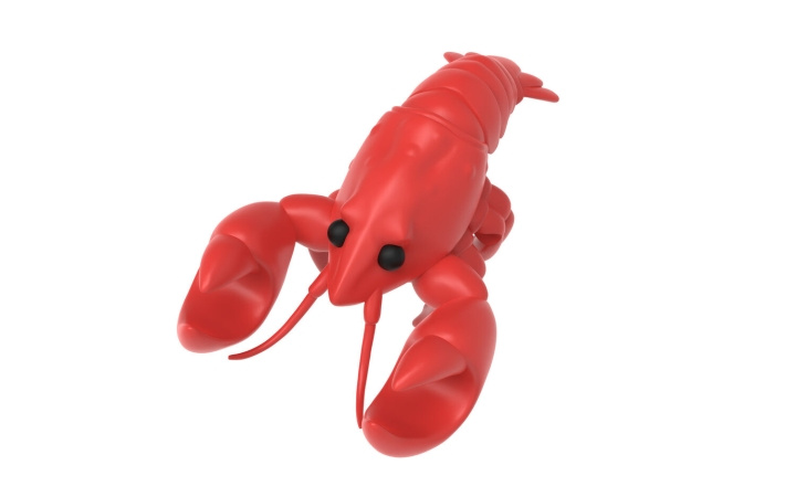 Winkee Larry Lobster dampudløser og skeholder - rød i gruppen SPORT, FRITID & HOBBY / Sjove gadgets / Smarte løsninger hos TP E-commerce Nordic AB (D28634)