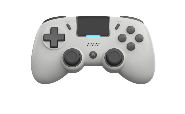 Retro-Fighters Retro-.Fighters - Mantis Mini Bluetooth Controller - Grå i gruppen HJEMMEELEKTRONIK / Spilkonsoller og tilbehør / Sony PlayStation 4 hos TP E-commerce Nordic AB (D28657)