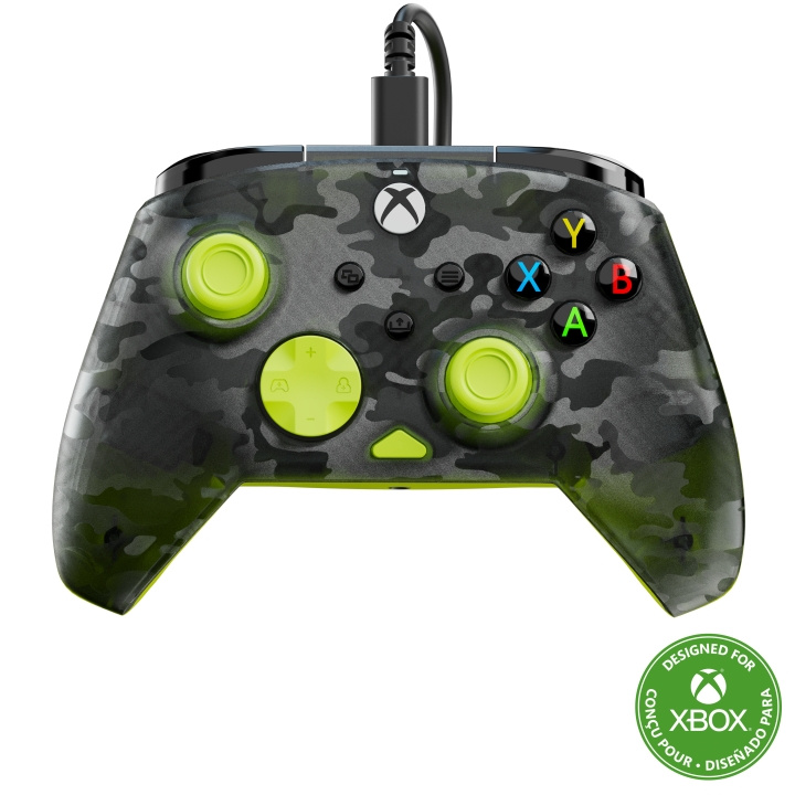 Turtle Beach ® Rematch™ Core - Ghost Black Camo/gul i gruppen HJEMMEELEKTRONIK / Spilkonsoller og tilbehør / Xbox Series X hos TP E-commerce Nordic AB (D28660)