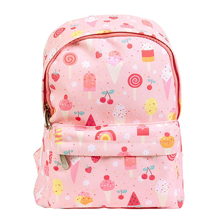 A little lovely company Lille rygsæk - Icecream - 22 x 30 x 10 cm i gruppen LEGETØJ, BØRN & BABY / Rejse / Børnetasker / Rygsække hos TP E-commerce Nordic AB (D28667)