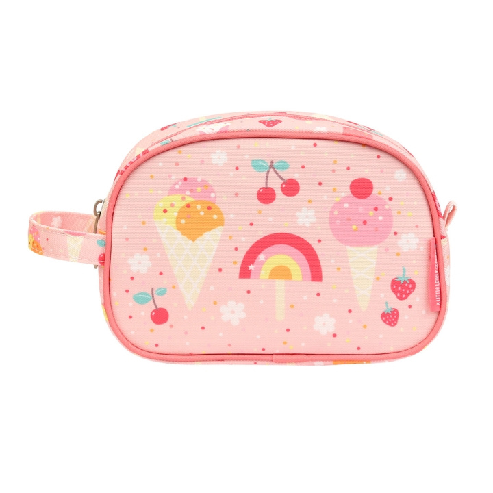 A little lovely company Toilettaske - Ice Cream - 20,5 x 14 x 9,5 cm i gruppen HJEM, HUS & HAVE / Badværelse / Toilettasker hos TP E-commerce Nordic AB (D28682)