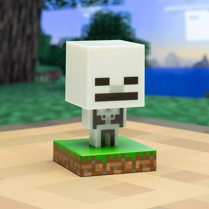 Paladone Minecraft Icon Light Minecraft Skeleton i gruppen LEGETØJ, BØRN & BABY / Børneværelse / Belysning til børn / Bordlamper hos TP E-commerce Nordic AB (D28693)