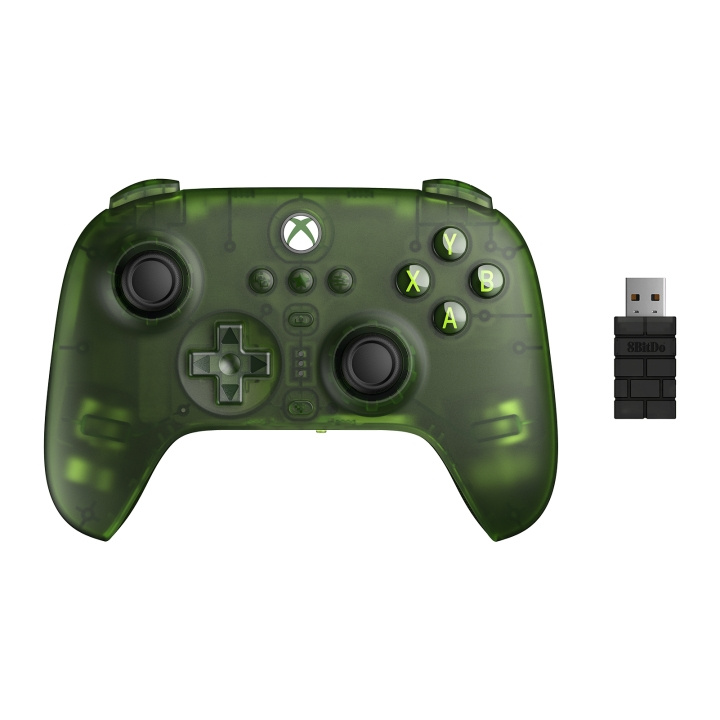 8Bitdo Ultimate 3-mode Xbox Controller - Jadegrøn i gruppen HJEMMEELEKTRONIK / Spilkonsoller og tilbehør / Xbox Series X hos TP E-commerce Nordic AB (D28698)
