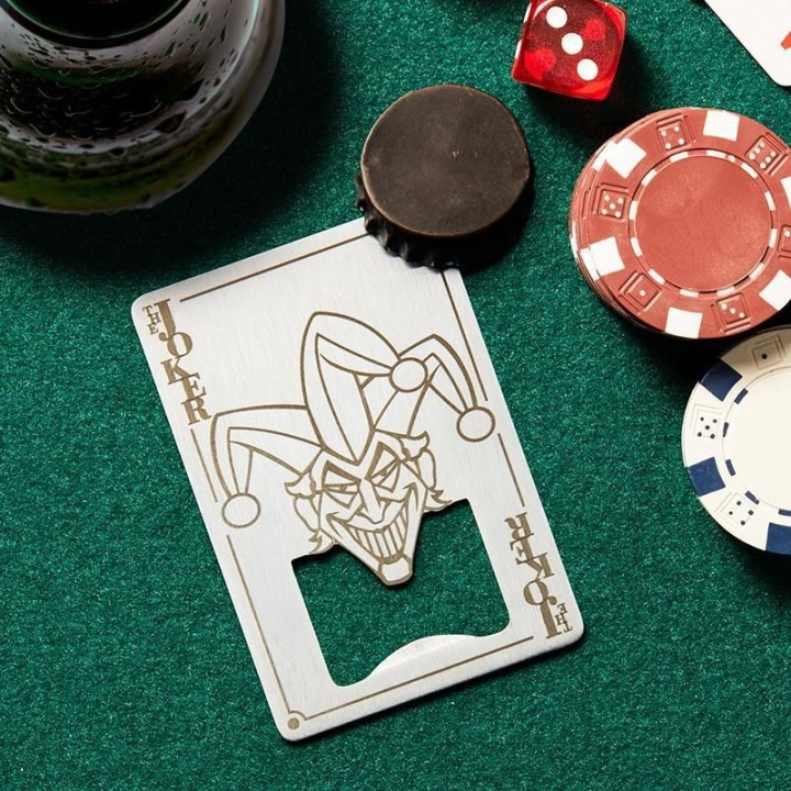 Paladone Flaskeåbner til Joker-spillekort i gruppen SPORT, FRITID & HOBBY / Sjove gadgets / Smarte løsninger hos TP E-commerce Nordic AB (D28699)