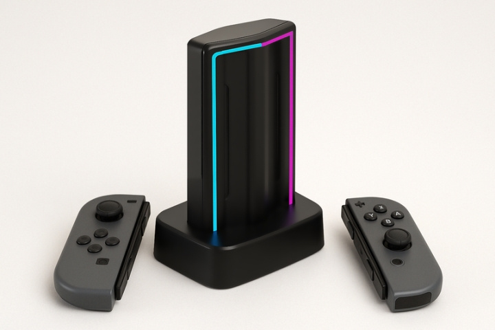 Deep Explorer 4-i-1 opladningsstation i gruppen HJEMMEELEKTRONIK / Spilkonsoller og tilbehør / Nintendo Switch 2 hos TP E-commerce Nordic AB (D28728)