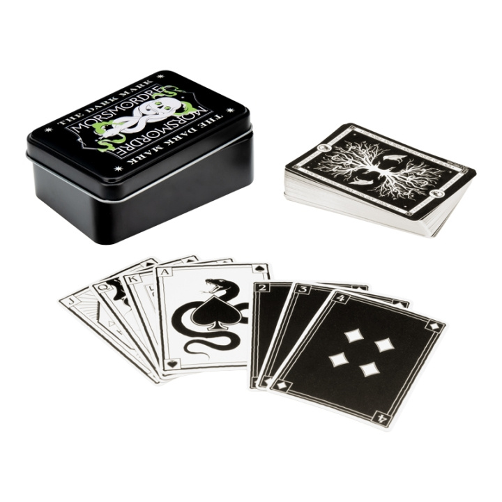 Paladone Harry Potter Dark Arts-spillekort i en dåse i gruppen LEGETØJ, BØRN & BABY / Spil / Brætspil hos TP E-commerce Nordic AB (D28754)
